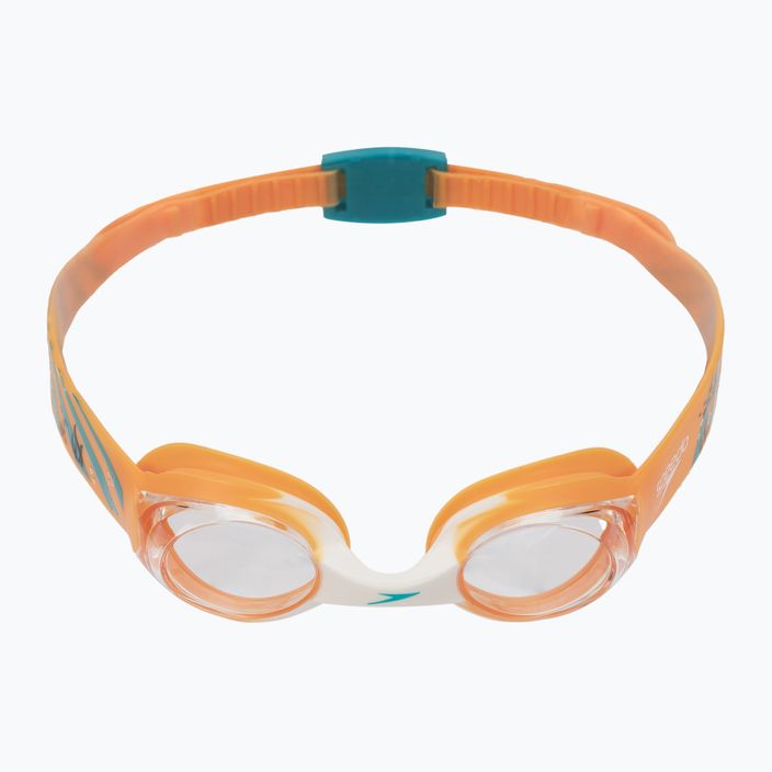 Occhialini da nuoto per bambini Speedo Illusion Infant acquario/aanadi arancione/bianco/chiaro 2