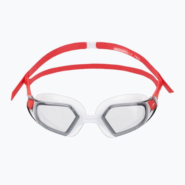 Occhiali da nuoto Speedo Aquapulse Pro rosso/bianco 2