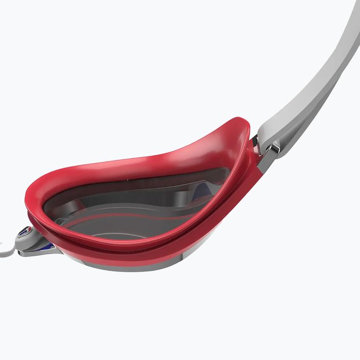 Occhialini da nuoto Speedo Fastskin Speedsocket 2 Mirror rosso/bianco/blu 4