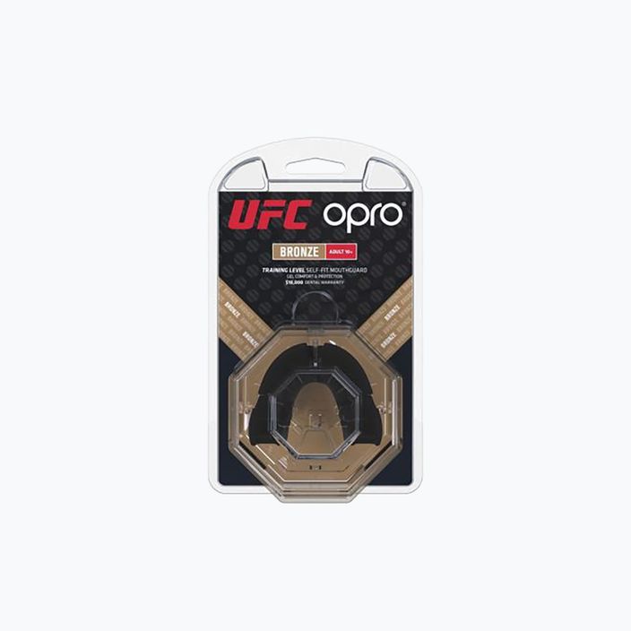 Protettore della mascella Opro UFC Bronze nero 2