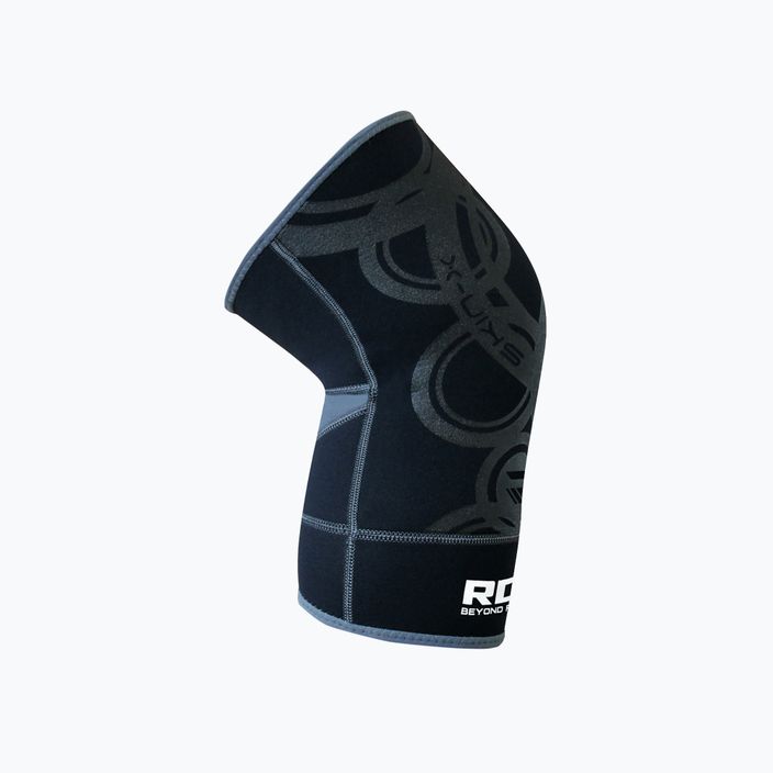 RDX Neo Prene Knee Reg stabilizzatore per ginocchio grigio/nero 2