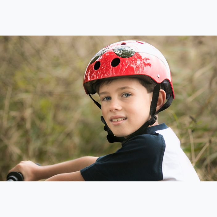 Casco da bici per bambini Hornit Aviators rosso 11