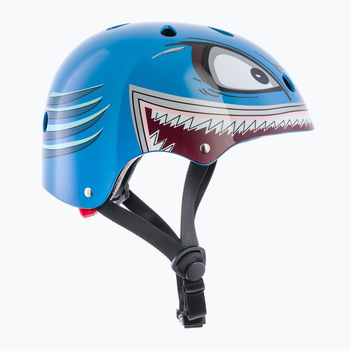 Casco da bici per bambini Hornit Shark blu 4