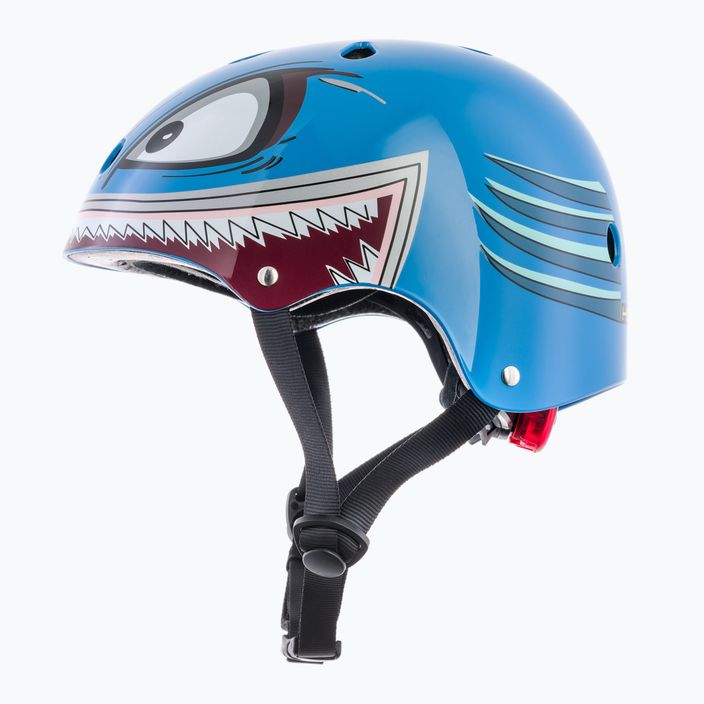 Casco da bici per bambini Hornit Shark blu 5