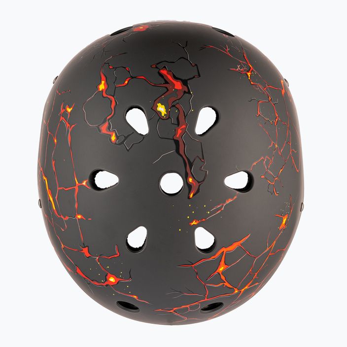 Casco da bici per bambini Hornit Lava marrone 6