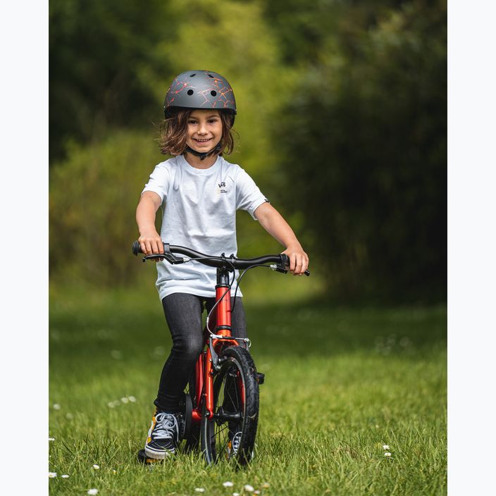 Casco da bici per bambini Hornit Lava marrone 10