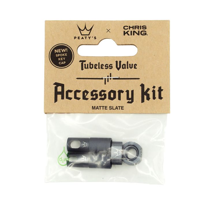 Kit di accessori per valvole senza camera d'aria Peaty's X Chris King MK2 2