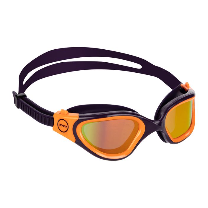 Occhialini da nuoto ZONE3 Vapour Polarized Lens navy/hi-vis orange 2