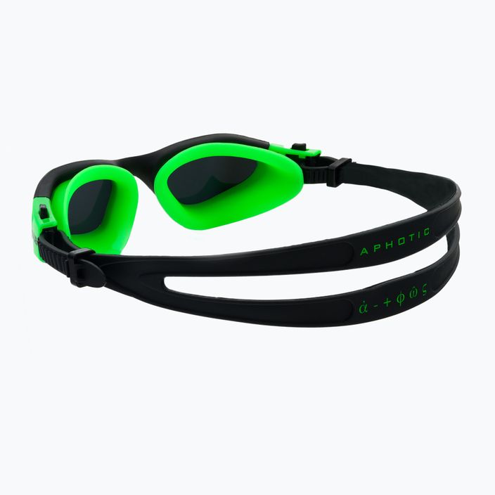 Occhiali da nuoto HUUB Aphotic Polarised & Mirror green polarised 4