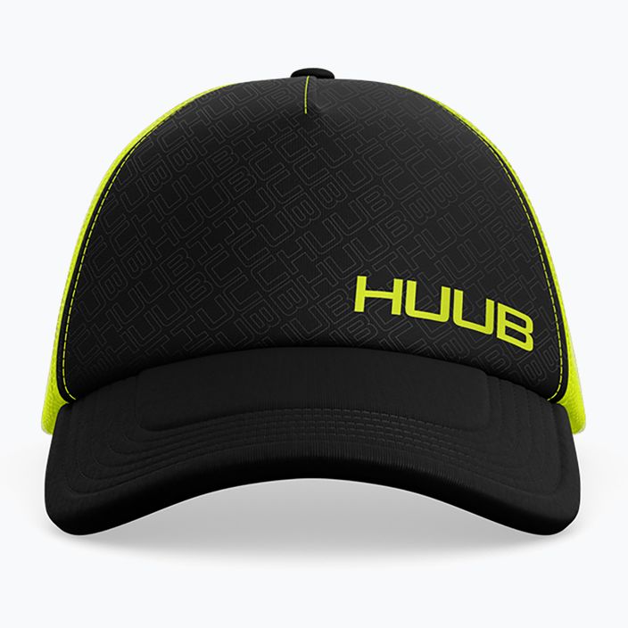 HUUB Running Cappello da baseball giallo fluorescente 6