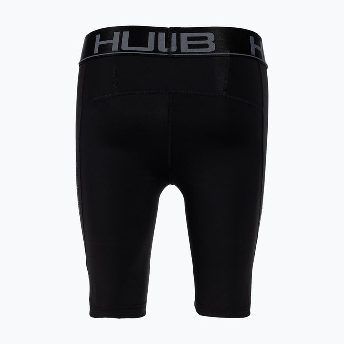 Pantaloncini a compressione HUUB da uomo, nero 2