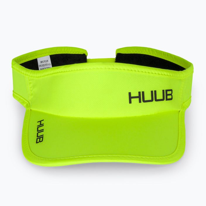 HUUB Run Visor giallo fluorescente 2