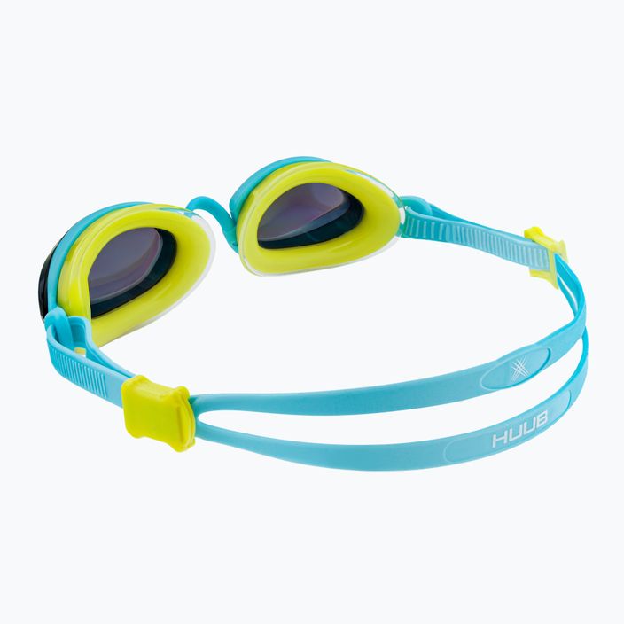 Occhiali da nuoto HUUB Pinnacle Air Seal giallo acqua/blu 4