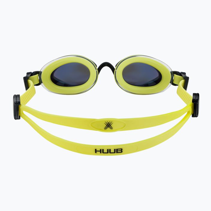 Occhiali da nuoto HUUB Pinnacle Air Seal giallo fluo/nero 5