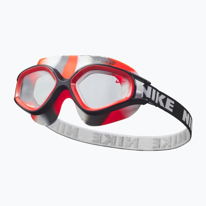 Maschera da nuoto Nike Expanse trasparente per bambini