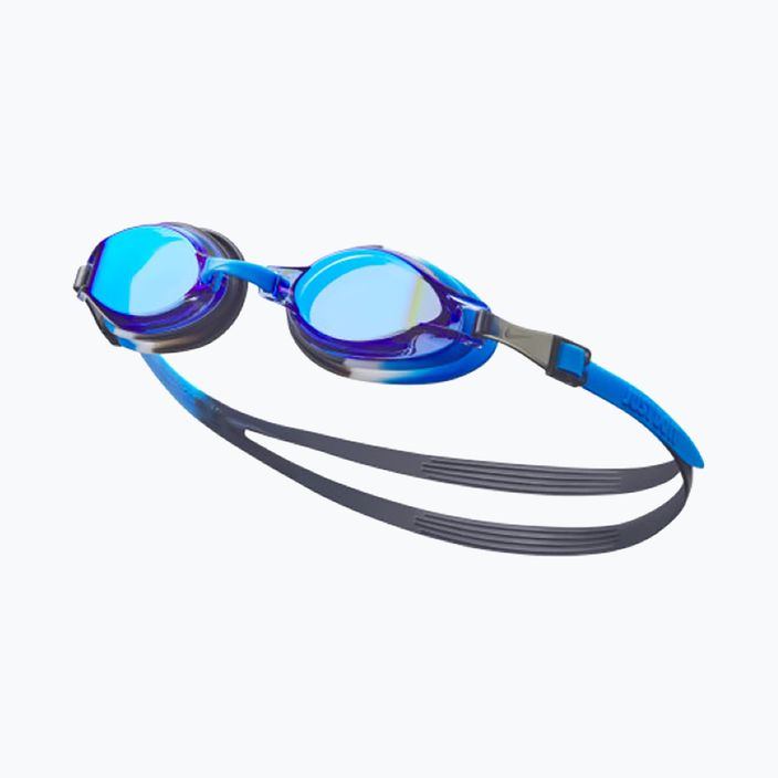 Occhialini da nuoto Nike Chrome Mirror per bambini foto blu 6