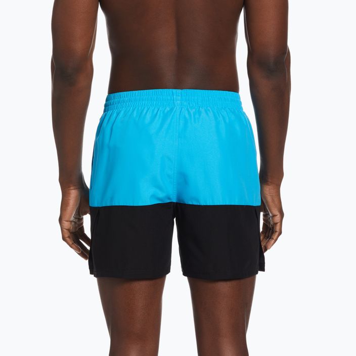 Pantaloncini da bagno Nike Split 5" Volley blu lightning da uomo 2