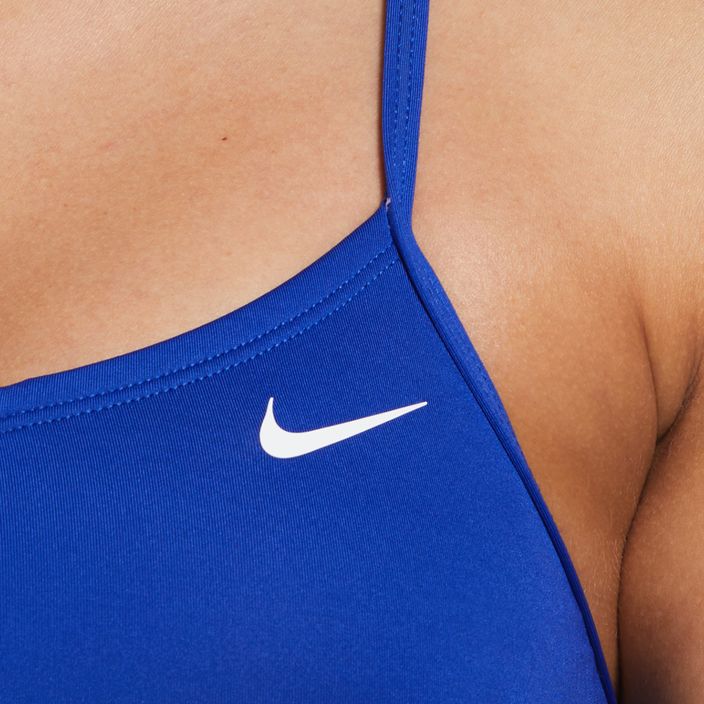 Costume da bagno due pezzi donna Nike Essential Sports Bikini racer blu 3