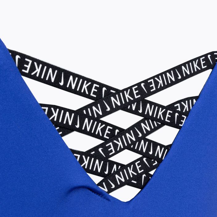 Costume intero donna Nike Sneakerkini U-Back blu racer 4
