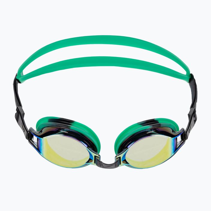 Occhiali da nuoto Nike Chrome Mirror verde shock 2