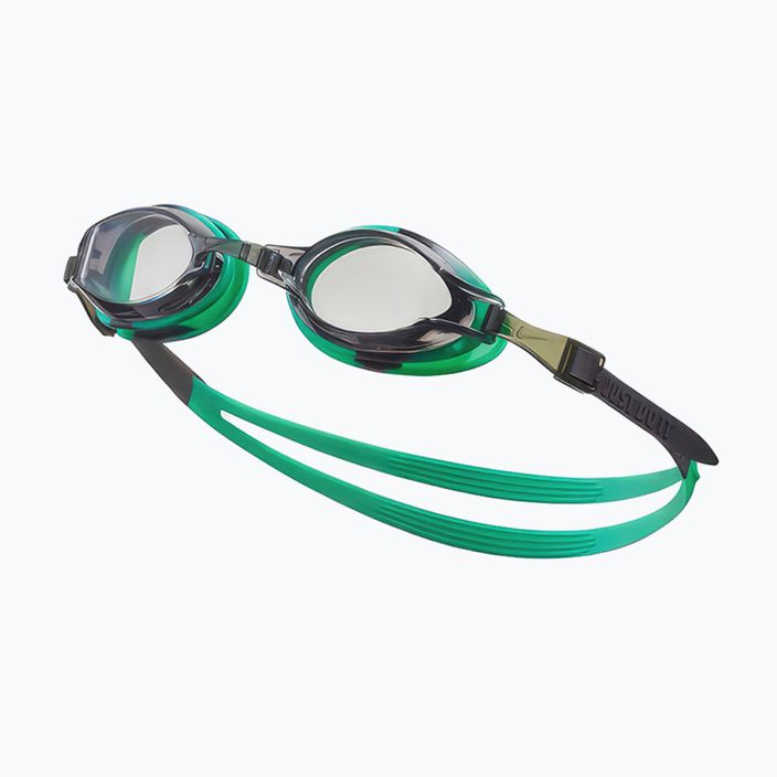 Occhialini da nuoto per bambini Nike Chrome Junior green shock 6