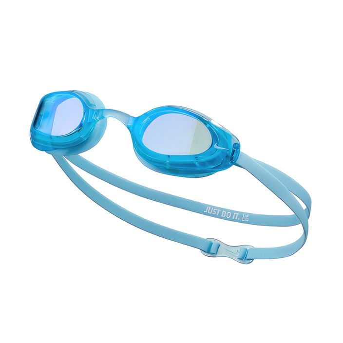 Occhialini da nuoto Nike Vapor Mirror blu acquario 2