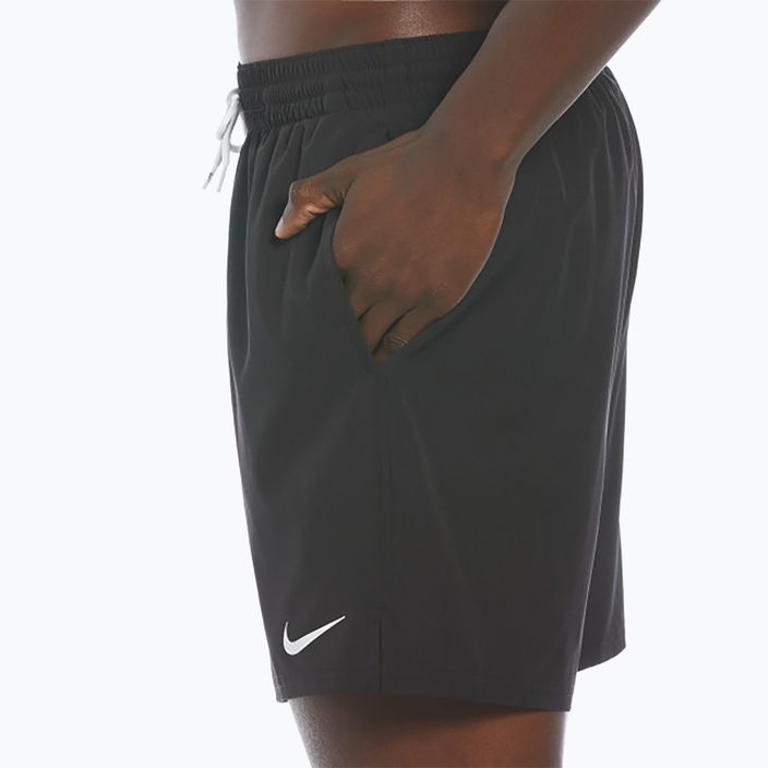 Pantaloncini da bagno Nike Solid 5" Volley da uomo, nero 3