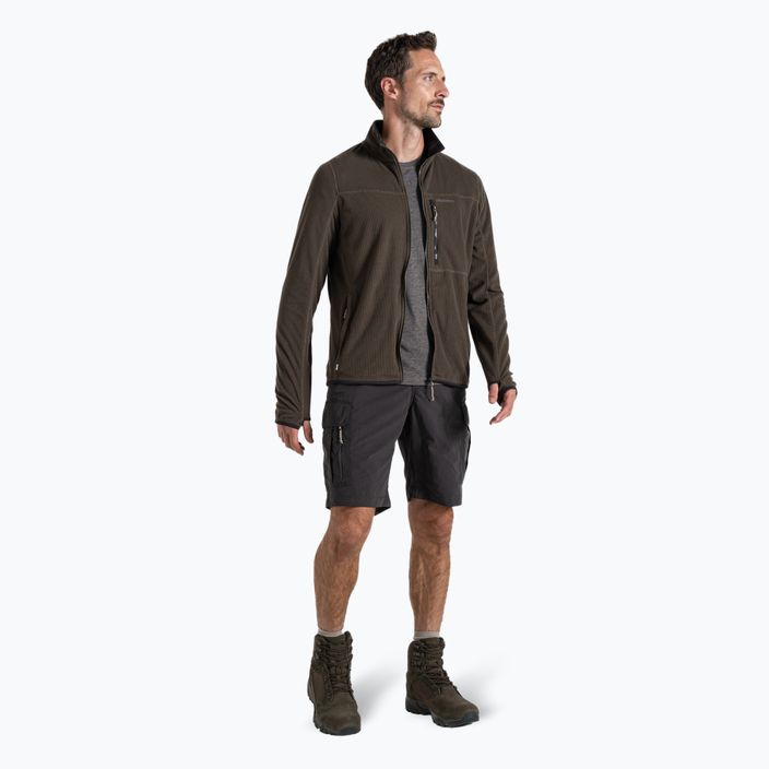 Pantaloncini da trekking da uomo Craghoppers NosiLife Cargo Short III black pepper 2