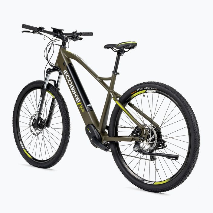 Bicicletta elettrica EcoBike SX300 48V 12,8Ah 614Wh X300 LG verde 3