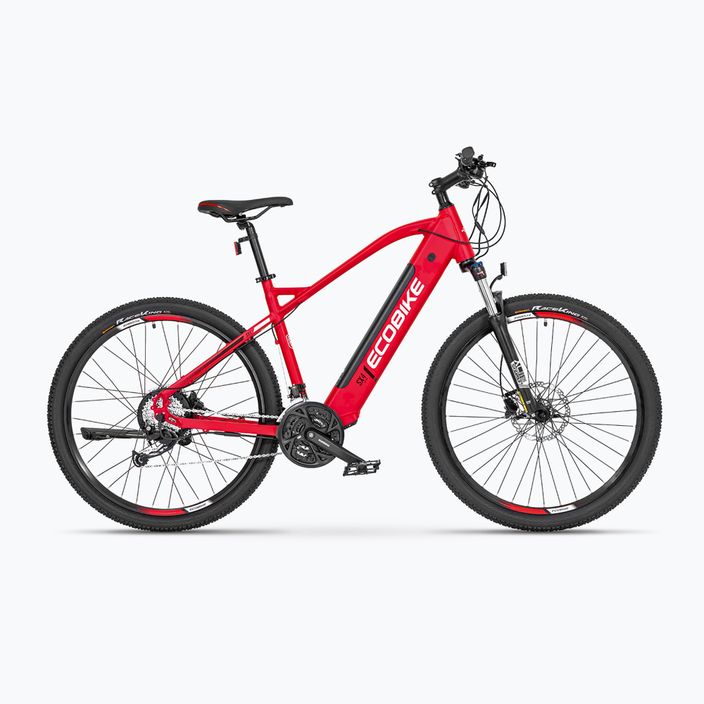 Bicicletta elettrica EcoBike SX4 36V 16Ah 576Wh X-CR LG rosso