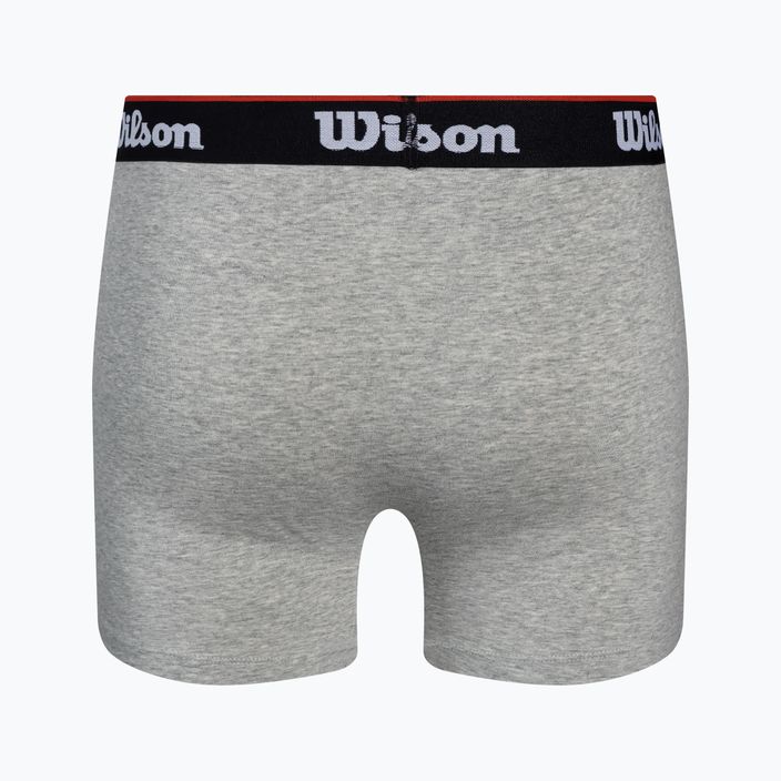 Wilson boxer 2-Pack uomo nero, grigio W875H-270M 4