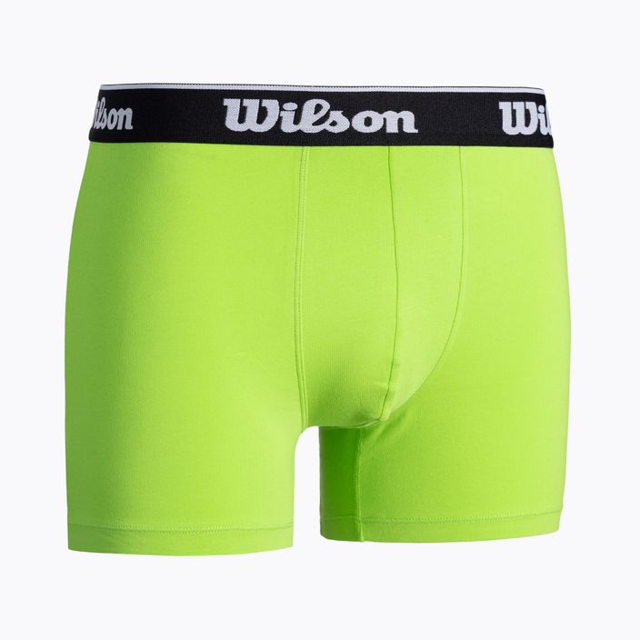 Wilson boxer da uomo 2 pezzi nero/verde W875V-270M 7