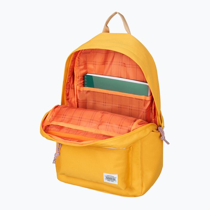 Zaino American Tourister Zip 19,5 l giallo 5