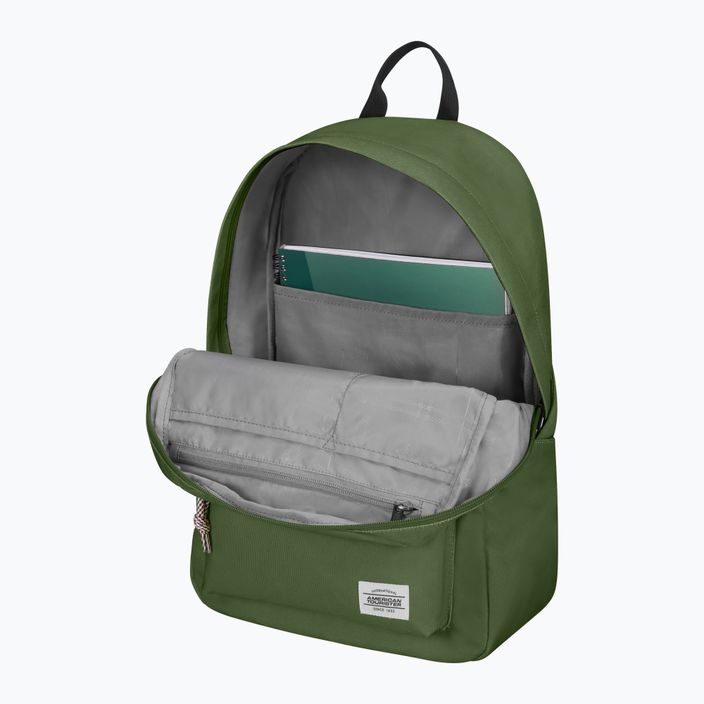 Zaino American Tourister Zip 19,5 l verde oliva 5