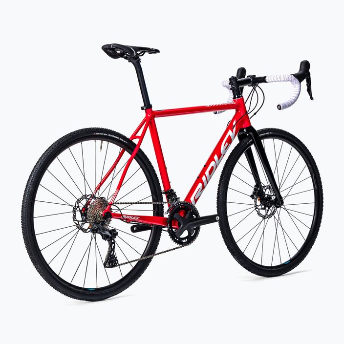 Bicicletta da fondo Ridley X-Ride Disc GRX 600 2x XRI04As rosso 3