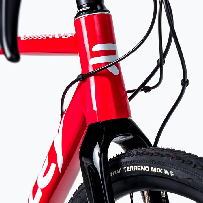 Bicicletta da fondo Ridley X-Ride Disc GRX 600 2x XRI04As rosso 8