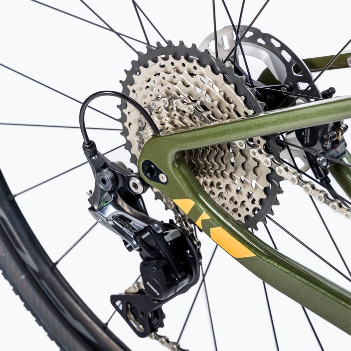 Ridley Kanzo Fast GRX800 gravel bike 1x KAF01As verde/oro/verde 8