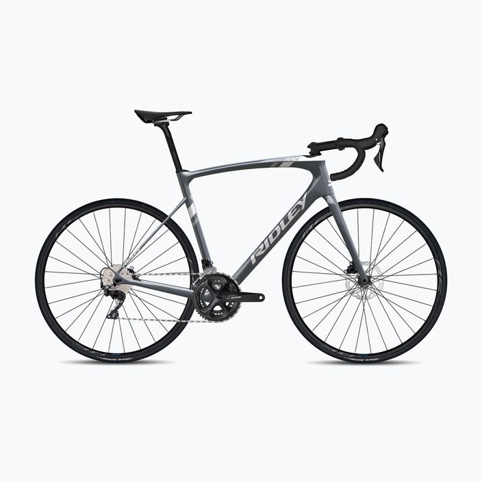 Ridley Fenix Disc 105 grigio artico/lucido bici da corsa
