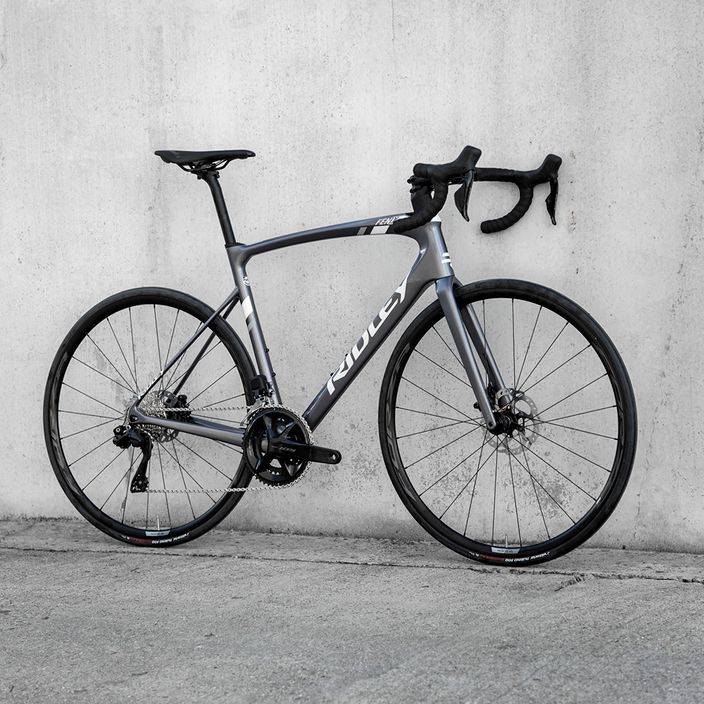 Ridley Fenix Disc 105 grigio artico/lucido bici da corsa 3