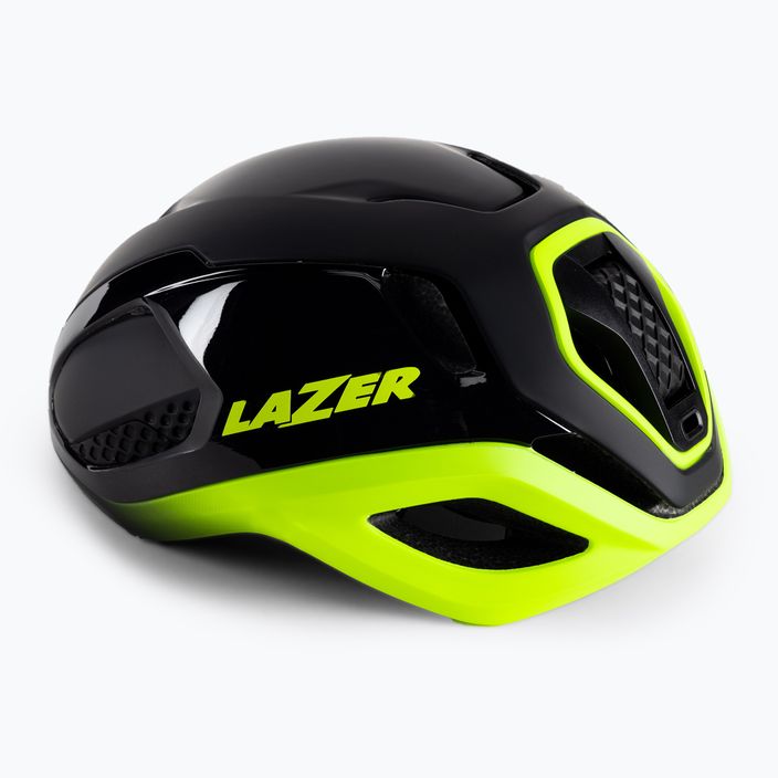 Casco da bicicletta Lazer Vento KC nero flash/giallo 4