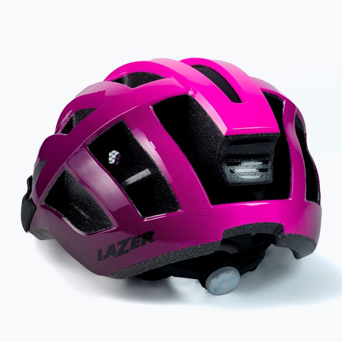 Casco da bici Lazer Petit DLX rosa/nero 4