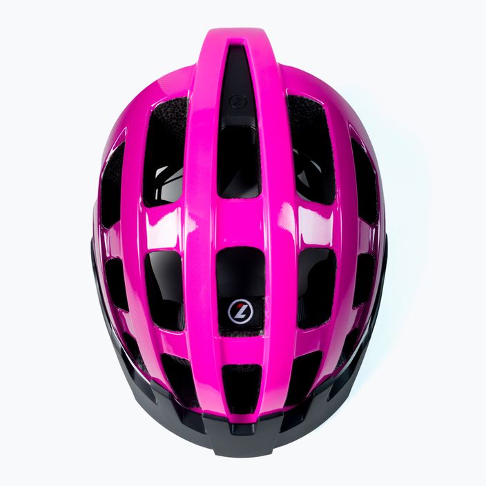 Casco da bici Lazer Petit DLX rosa/nero 6
