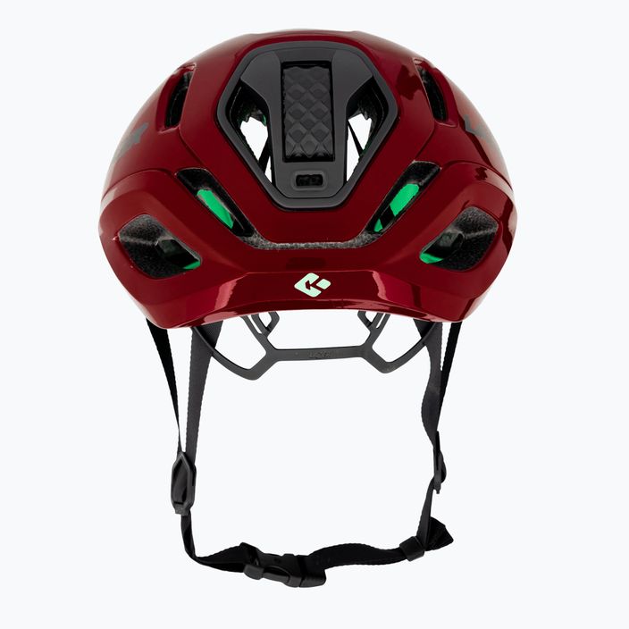 Casco da bicicletta Lazer Vento KinetiCore rosso metallizzato 3