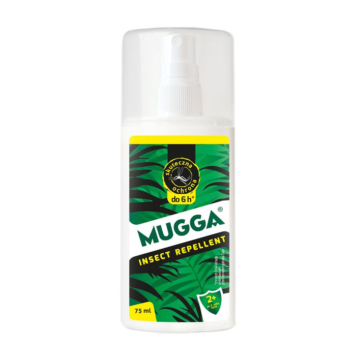 Repellente per zanzare e zecche Mugga Spray DEET 9,5% 75 ml 2