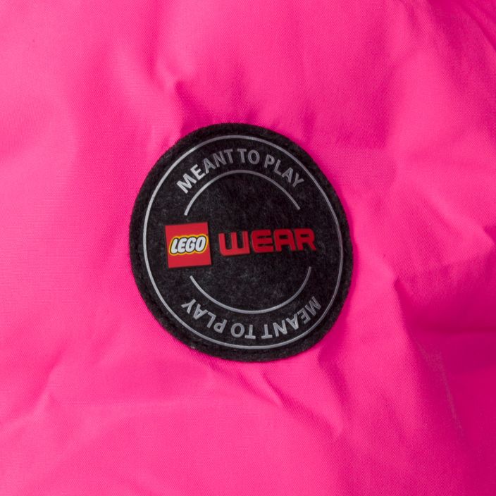 LEGO Lwjipe 706 giacca da sci rosa per bambini 6