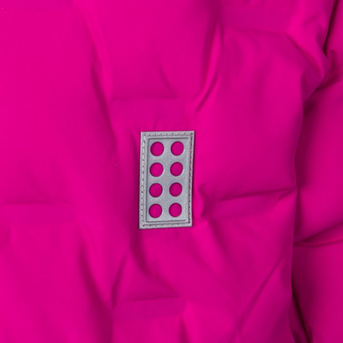 LEGO Lwjipe 706 giacca da sci per bambini rosa scuro 3