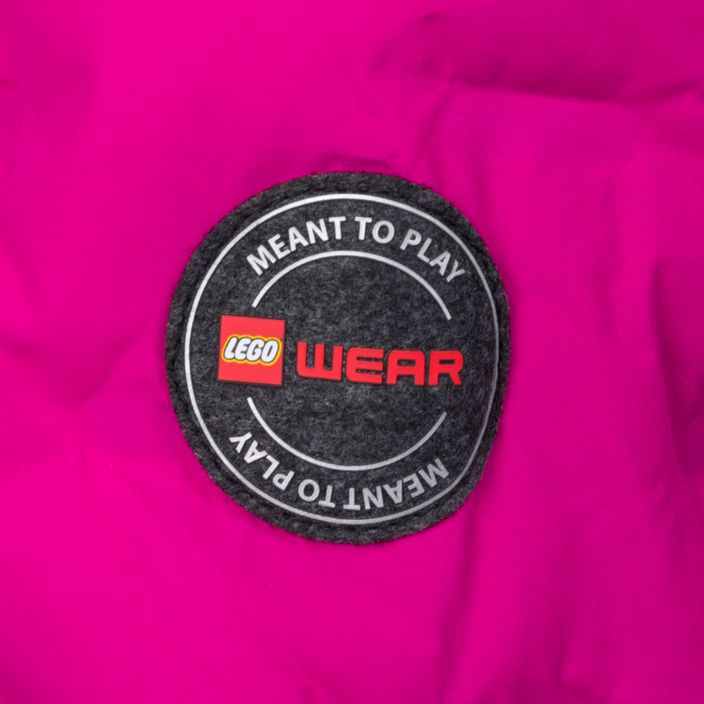 LEGO Lwjipe 706 giacca da sci per bambini rosa scuro 8