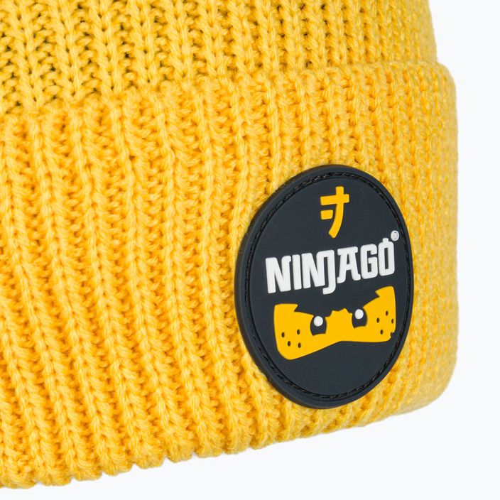 Cappello invernale per bambini LEGO Lwasmus 706 giallo 4