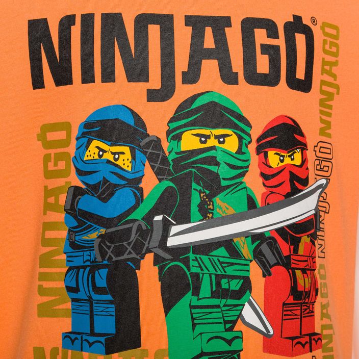 Maglietta LEGO Lwtaylor 331 arancione pastello per bambini 3