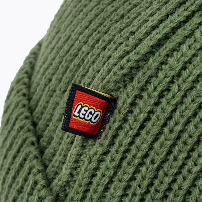 Cappello invernale per bambini LEGO Lwasmus 706 kaki scuro 4